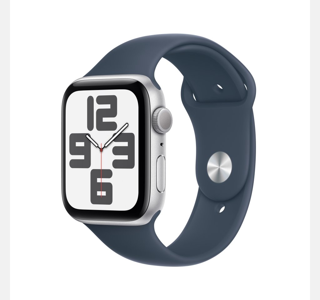 Buy apple Apple Watch SE 2023 GPS 44mm Silver Aluminium Case